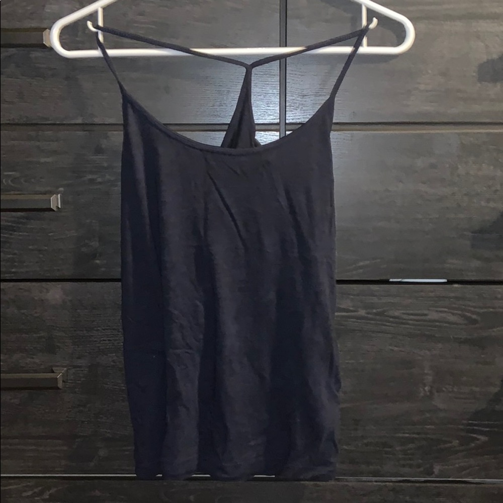 Navy blue tank top